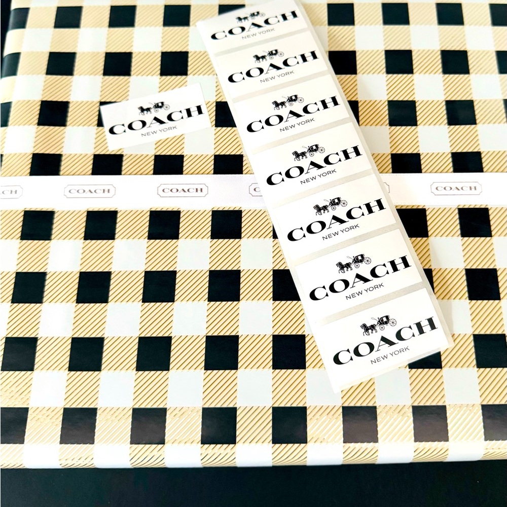 COACH stickers  50 pieces Authentic for gifts/scrapbooking/party favors